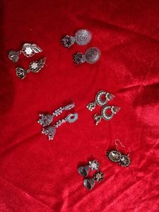 Oxidised Earings