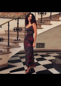 Mesh Maxi Dress