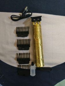 Gold Etched Hair Trimmer