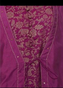 Elegant Purple Kurta