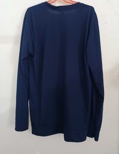 Stylish Navy Blue T-Shirt Full Sleeve