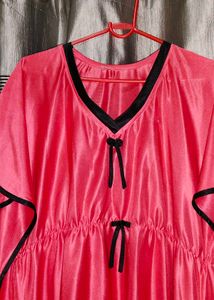 Women Kaftan Nighty With Robe