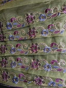 Bridal Saree With Blouse....(Ready To Wear)