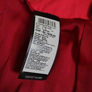 Red Bodycon Mini Dress