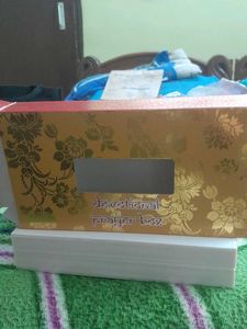 Gold plated MAGNETIC LOCK Devotional Prayer Box