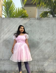 Customized Organza Mini Dress