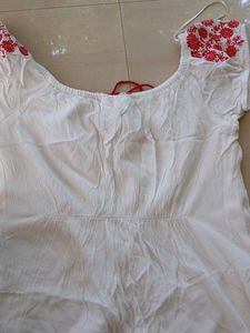 Embroidered Detail Dress