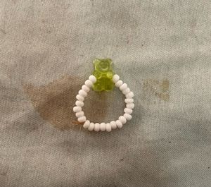 Cute Beaded Gummy bear Ring