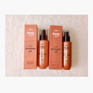 Plum Shimmer Oil Duo | Skin Like Fire