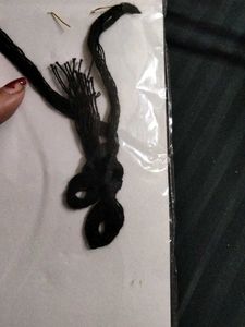 Handmade Wooden Pendant Necklace with Beads, Earri