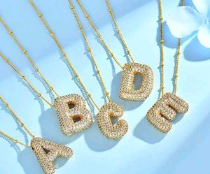 Sparkling Initial Pendant Necklace