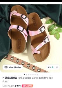 Combo Of 2(Buckle Sandals)