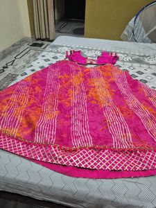 Pink Lehenga Choli Set