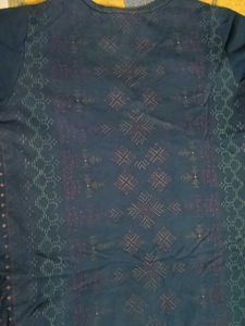 Patterned Blue T-Shirt