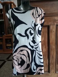 set of 2 Printed Dress, long short