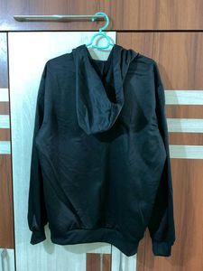 Black Graphic Hoodie