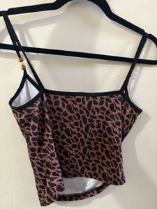 Leopard Print Cami Top