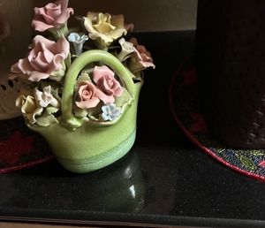 Big Sale💯Flower Porcelain Basket
