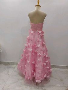 Pink Floral Gown