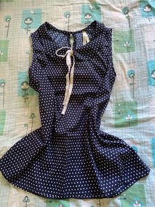 Cute Polka Dot Top