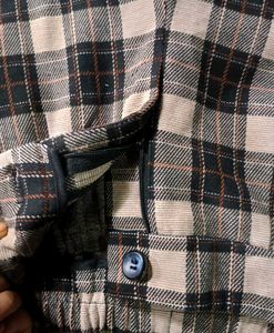 Checked Wide Leg Pants