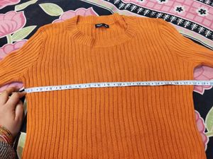 Side Slit Woolen Top
