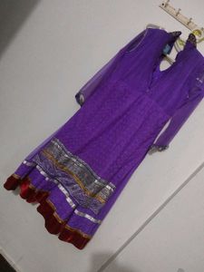 Purple Indian Dress