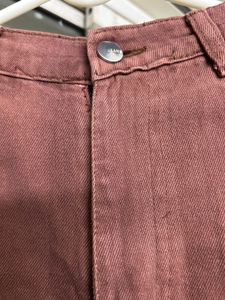 Brown Wide Leg Jeans