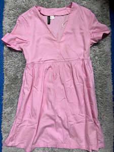 H&M Divided Pink Mini Dress
