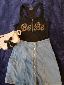 Set Of Top And Skirt