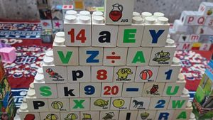 Well Maintained Toy Building Blocks