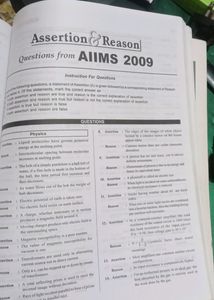 MTG Assertion Reason Practice Book For NEET