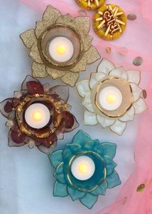 Lotus Tealight Holders ❤️ Customisation Available
