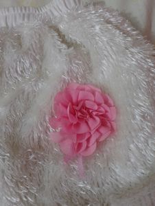 Pink And White Baby Girl Suit
