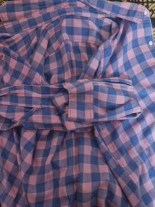 American Eagle Plaid Button-Down