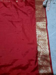 Red Banarsi Saree
