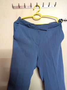 💙Flared Cerulean Blue Formal Pant For Women💙