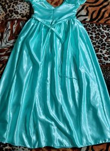 Blue Ball  Gown Dress
