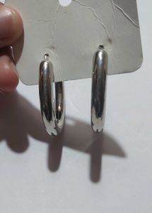 Set Of Two ( Gold &amp; Silver) Hoop Earrings