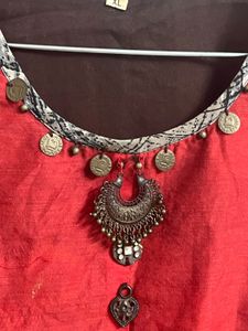 Ethnic Red Kurta