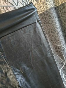Black High Waist Shimmer Jeans
