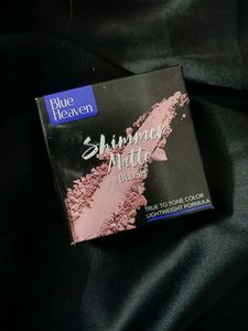 Blue Heaven Shimmer Matte Blush