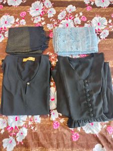 Combo Of 2 Abaya With Scarf