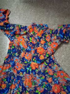 combo,Floral Print Kurta