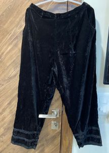 Velvet Kurta Pant Set