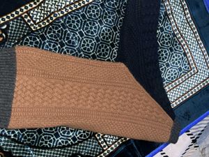 Brown Knit Sweater Vest
