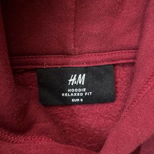 H&amp;M Relaxed Fit Hoodie Sweatshirt (Unisex, New)