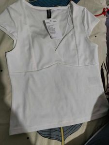 Elegant White Top - H&M