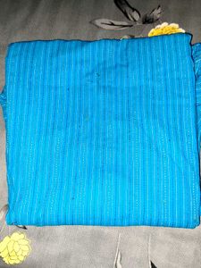 Blue Striped Kurta