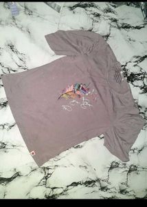 Combo Of High Waste Jean And Puffed Sleeve Top